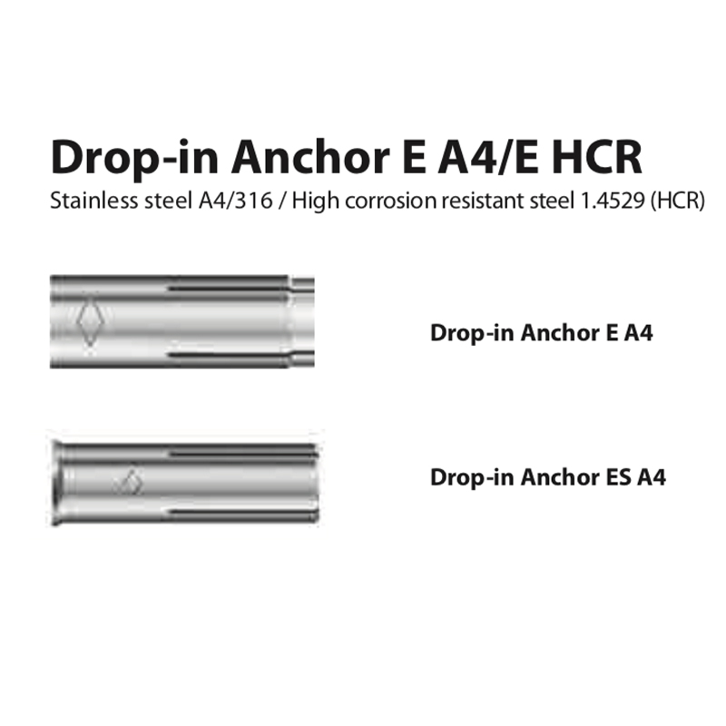 Drop-in Anchor E A4/E HCR - Techno Builders Group