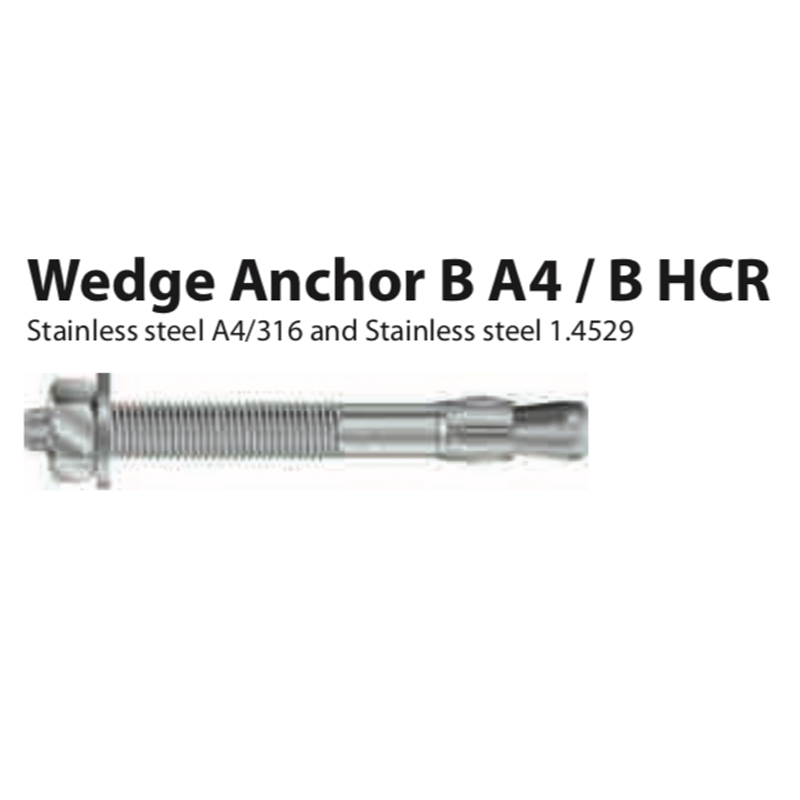 Wedge Anchor B A4 / B HCR - Techno Builders Group