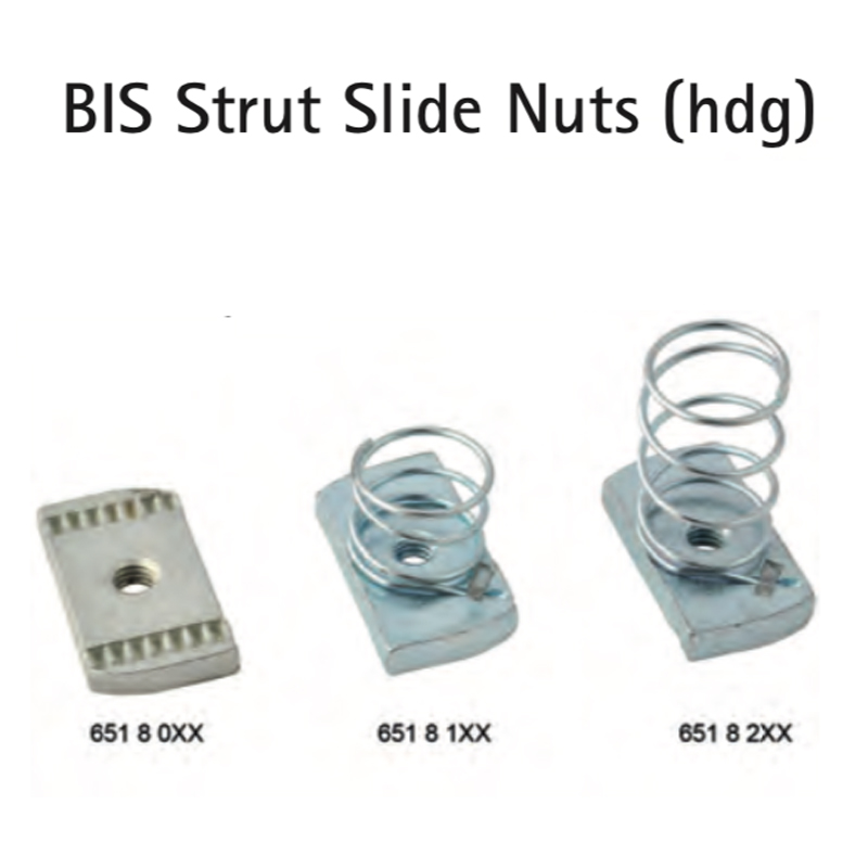 BIS Strut Slide Nuts (hdg) Techno Builders Group