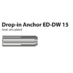 Drop-in Anchor ED-DW 15