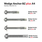 Wedge Anchor BZ plus A4