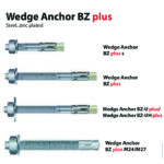 Wedge Anchor Bz Plus