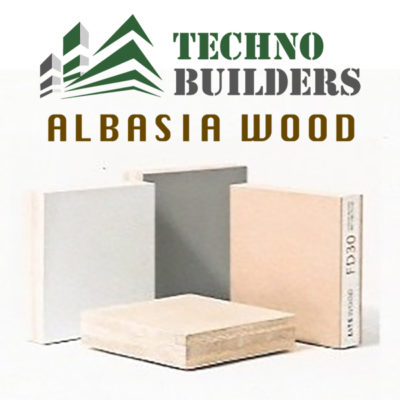 albasia wood logo
